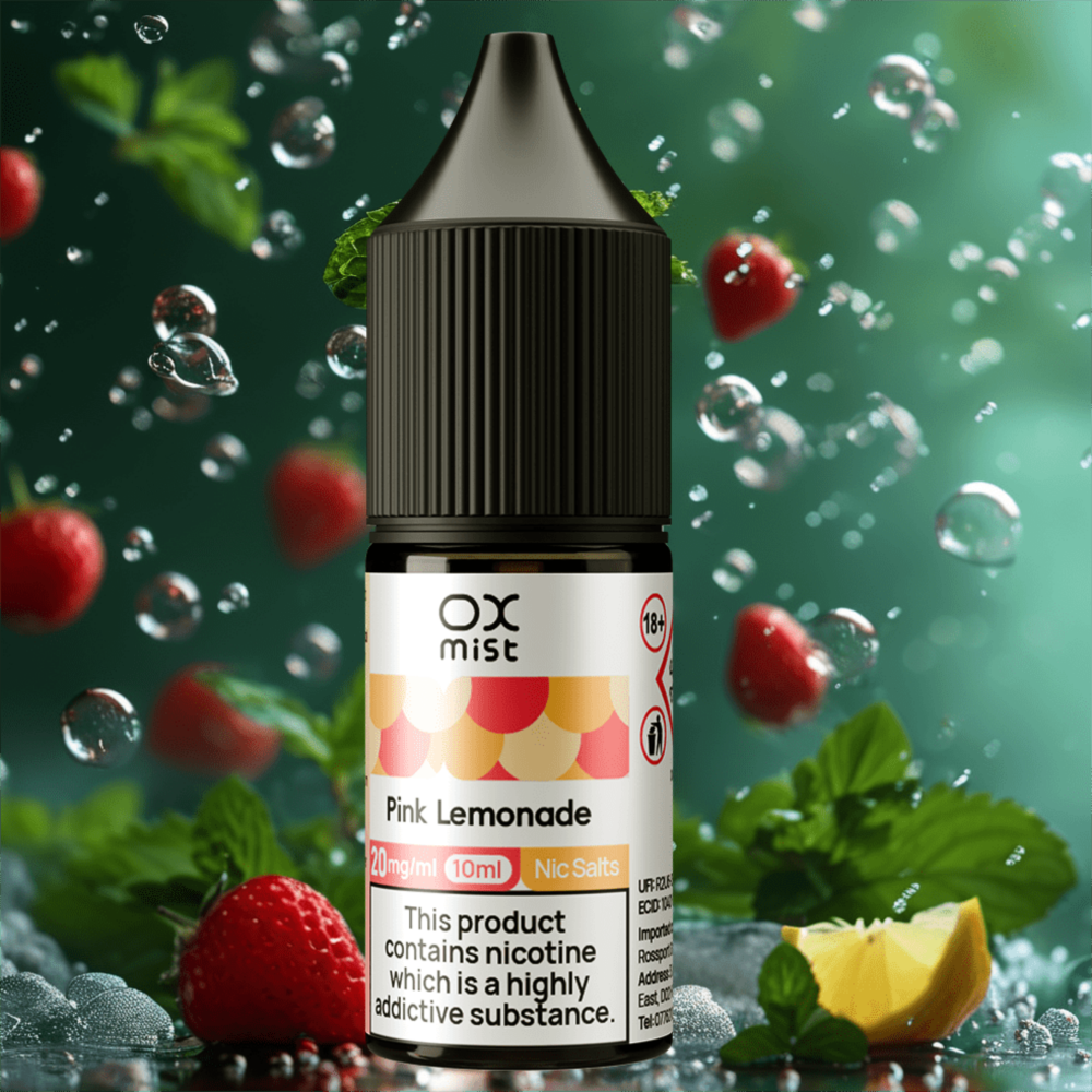 BLUE RAZZ ICE 10ML NIC SALT OX MIST | UK Vape Store