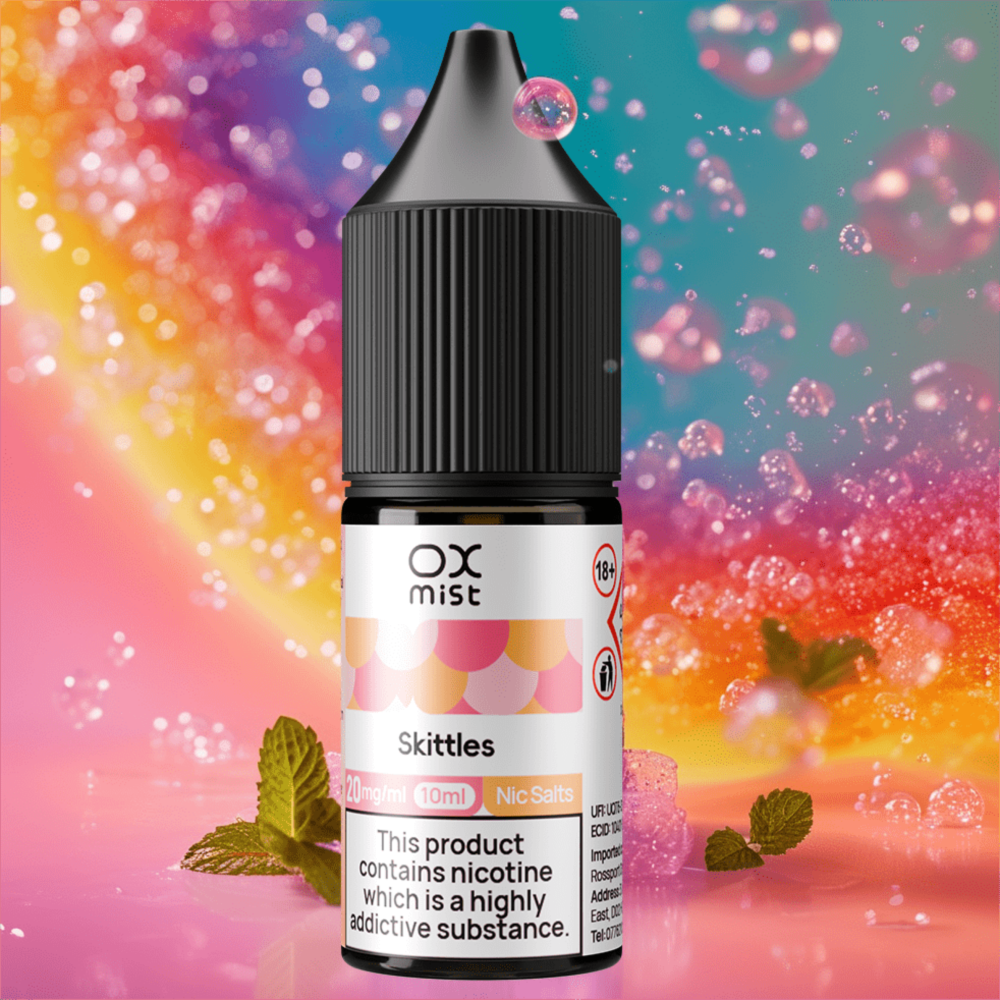 BLUE RAZZ ICE 10ML NIC SALT OX MIST | UK Vape Store