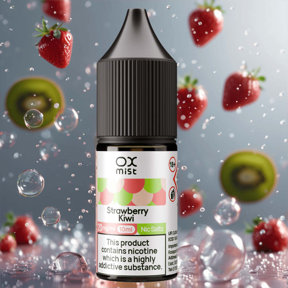BLUE RAZZ ICE 10ML NIC SALT OX MIST | UK Vape Store