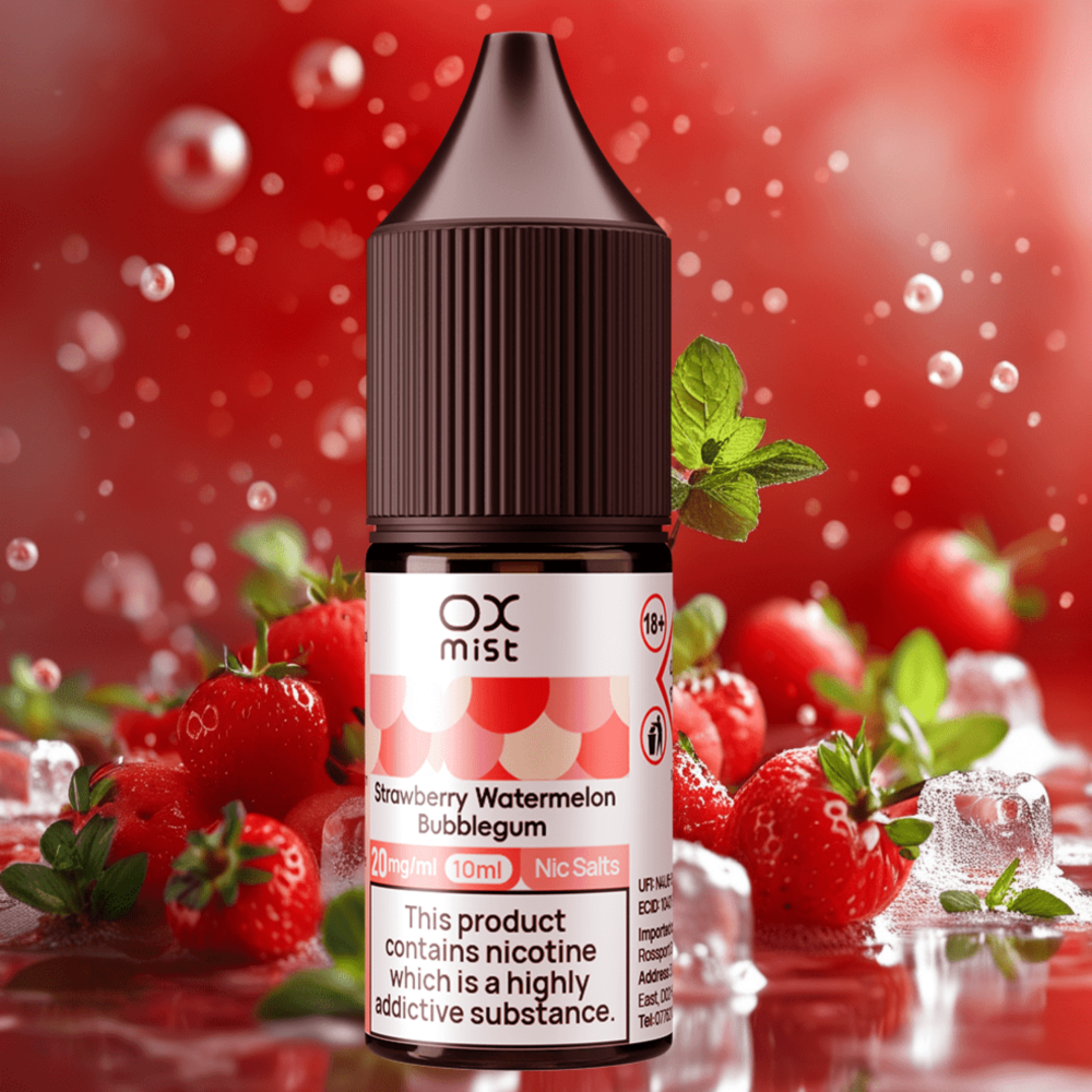 BLUE RAZZ ICE 10ML NIC SALT OX MIST | UK Vape Store