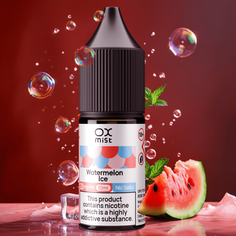 BLUE RAZZ ICE 10ML NIC SALT OX MIST | UK Vape Store