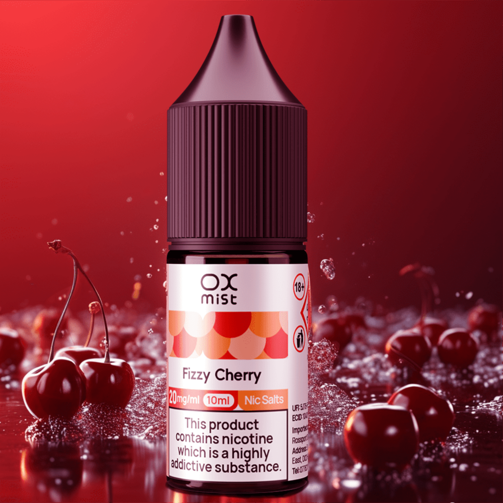 BLUE RAZZ ICE 10ML NIC SALT OX MIST | UK Vape Store