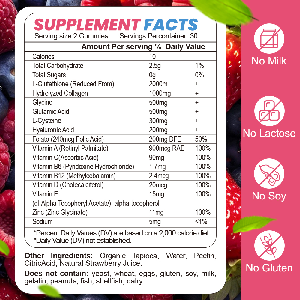 Glutathione Collagen Gummies