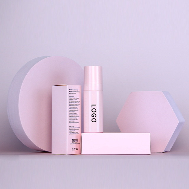 Minimalist Pink Packaging Display - B2B Minimalist Style Packaging Customization + Visual Marketing Asset Bundle FDA Compliant
