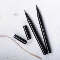 Matte Black Liquid Eyeliner Packaging - B2B Premium Texture Customization + Product Styling Photo Support GMPC Approved Bulk Supply