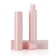 Pink Cylindrical Travel-Size Packaging Bundle - B2B Private Label Material Customization (Matte/Gloss) + ISO Certified Bulk Cosmetic Container Supply