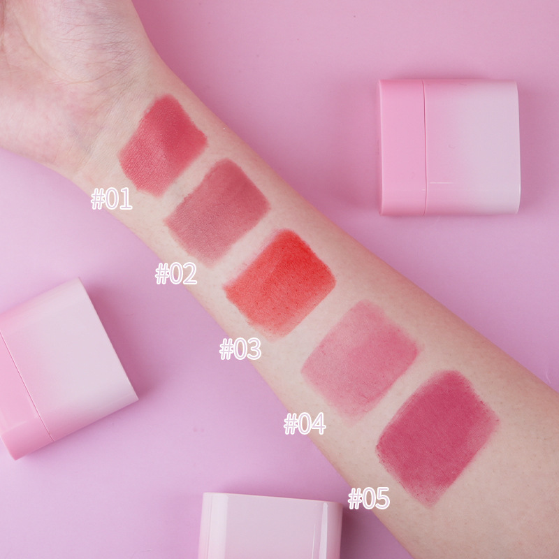 Private Label Longlasting Creamy High Pigment Blusher Vegan Blush Stick,blush stick 