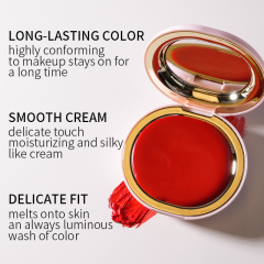  6-Shade Cream Blush Assortment - B2B Flexible MOQ Bulk Procurement + Custom Shade Combination Support FDA Compliant