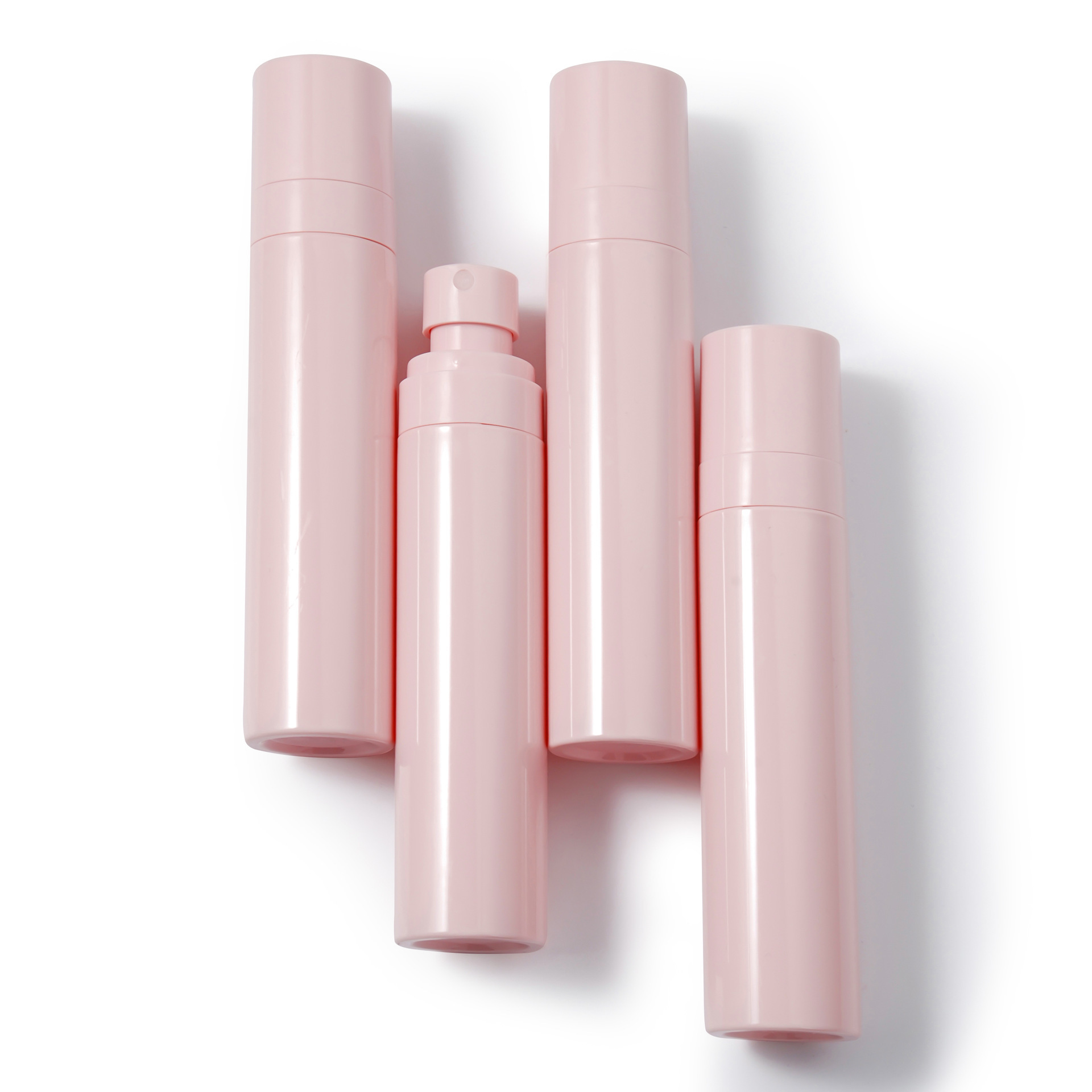 Multi-Unit Pink Cylindrical Packaging Assortment - B2B Flexible MOQ + Custom Size Adjustment for Cosmetic Containers Bulk Procurement