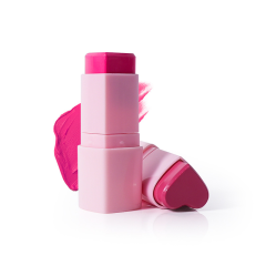 Open Heart Lipstick (Pink Shade) - B2B Logo Engraving on Heart Tube + OEM Formula Adjustment FDA Compliant