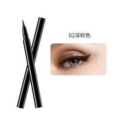 02 Dark Brown Liquid Eyeliner - B2B Light Pupil Warm-Tone Makeup Fit + Regional Market Shade Recommendation Bulk Manufacturing