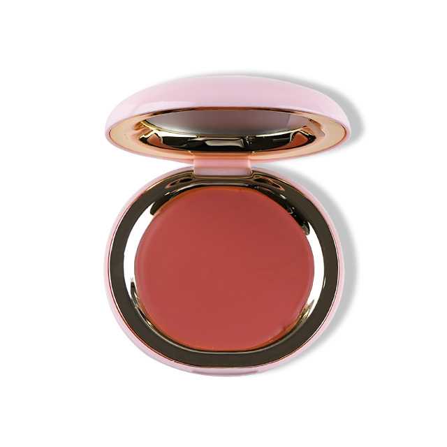 Brown-Red Cream Blush - B2B Small-Batch Trial Order + Multi-Use (Cheek/Lip) Application Support