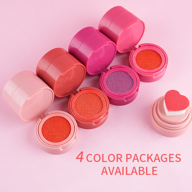 Long-Lasting Air Cushion Blush High Pigment Vegan Cheek Cream Blush,Long-Lasting Air Cushion Blush High Pigment Vegan Cheek Cream Blush 
