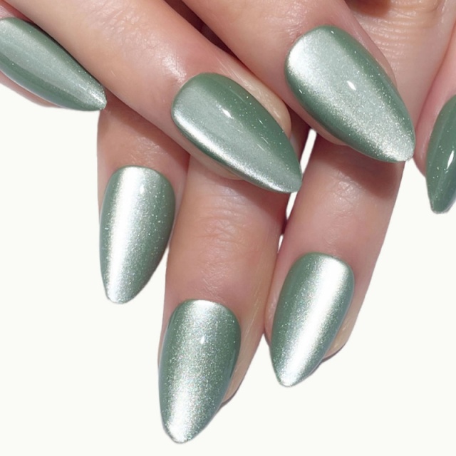 Minimalist French Gradient Art Acrylic Press on Nails,Minimalist French Gradient Art Acrylic Press on Nails 