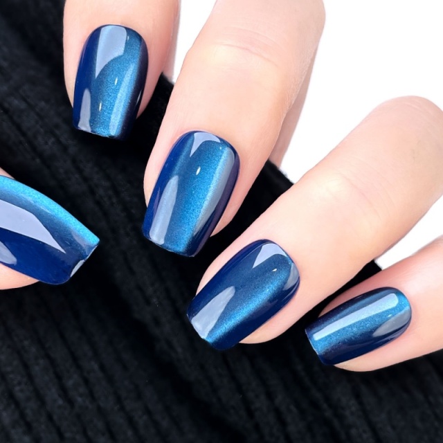 High Quality Acrylic Dark Blue Eye Press-On Nails,High Quality Acrylic Dark Blue Eye Press-On Nails 