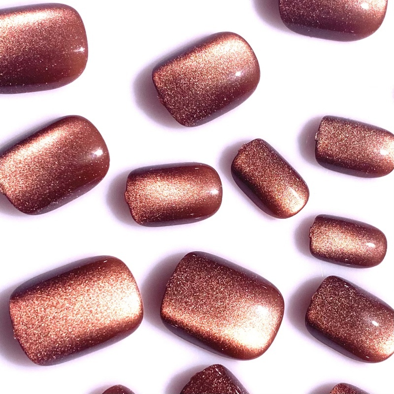 Press on Nails Red Wine Color Short Press on Nails,Press on Nails Red Wine Color Short Press on Nails 