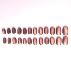 Press on Nails Red Wine Color Short Press on Nails,Press on Nails Red Wine Color Short Press on Nails 