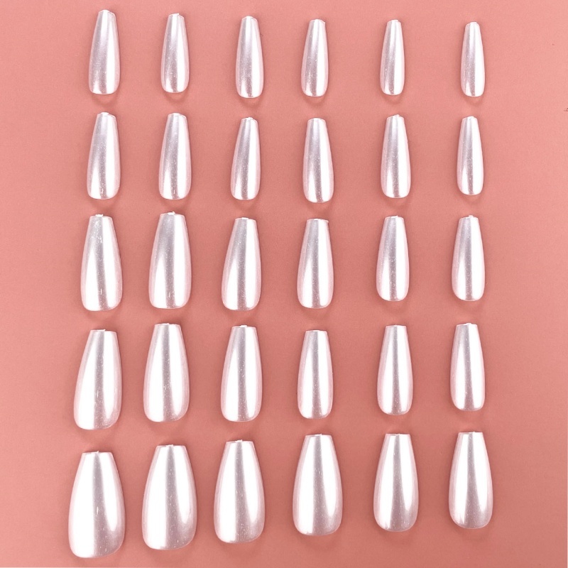 Pearl Shine Stiletto Press-On Nails,Pearl Shine Stiletto Press-On Nails 