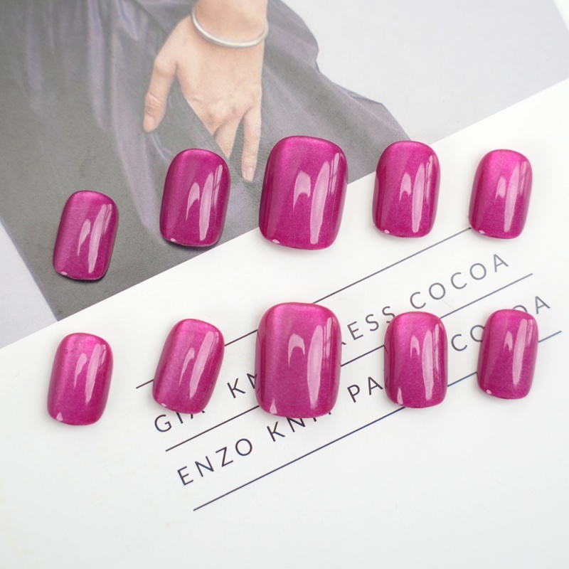 Solid Color Private Label Medium Salon Press on Nails Square,Solid Color Private Label Medium Salon Press on Nails Square 