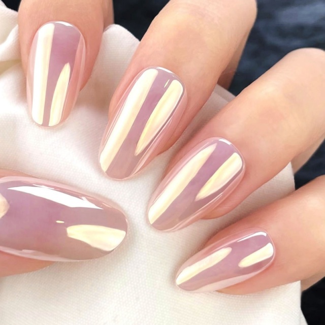 Sparkling Pink Gel Nails,Sparkling Pink Gel Nails 