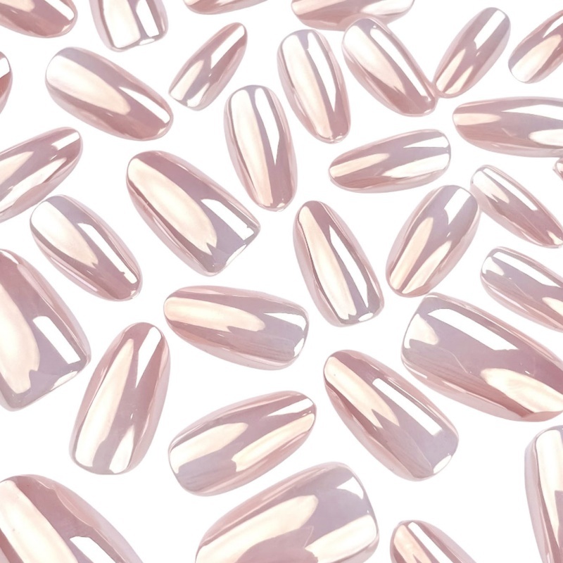 Sparkling Pink Gel Nails,Sparkling Pink Gel Nails 