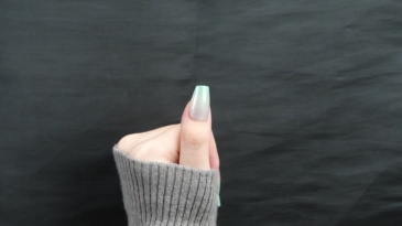 Mint Green Ombre Shimmer Press-On Nails,Mint Green Ombre Shimmer Press-On Nails 