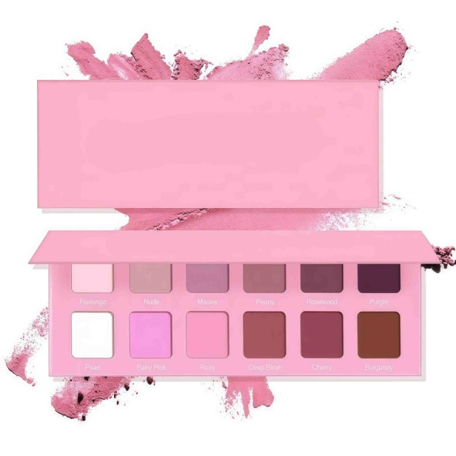 Rosy Blossom Multi-Texture Eyeshadow Palette,Rosy Blossom Multi-Texture Eyeshadow Palette 