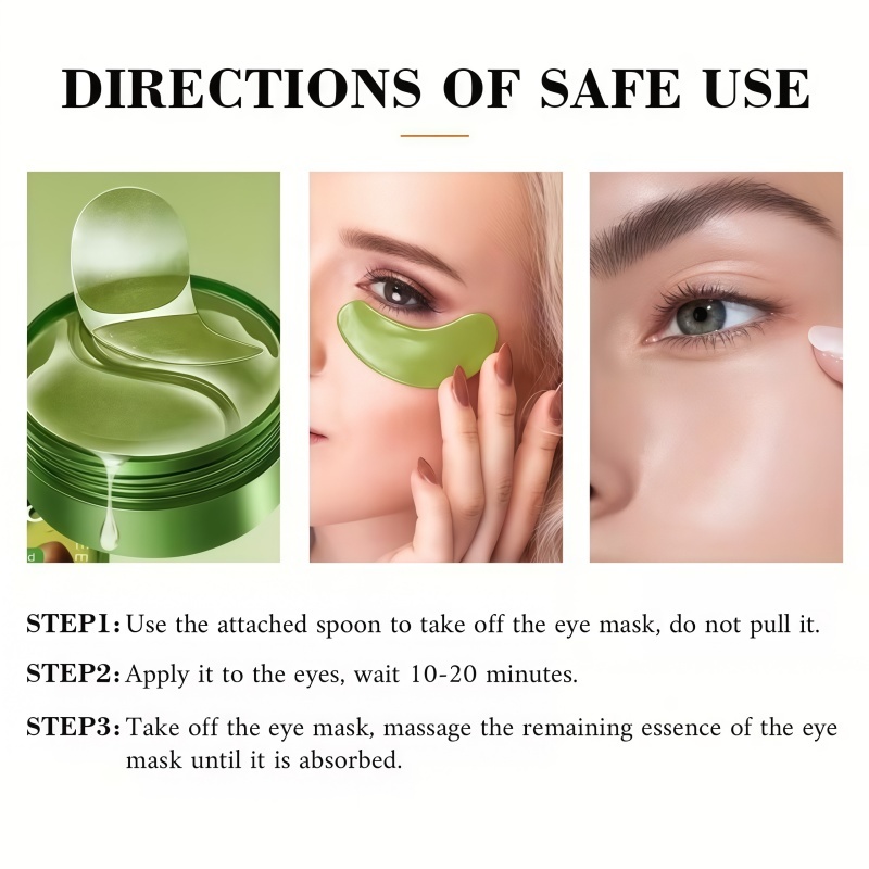 Avocado & Hyaluronic Acid Nourishing Hydra Eye Mask,Avocado & Hyaluronic Acid Nourishing Hydra Eye Mask 