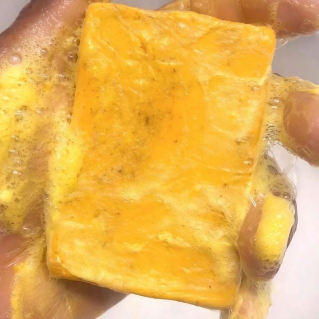 Turmeric and Kojic Acid Brightening Bath Soap,Turmeric and Kojic Acid Brightening Bath Soap 