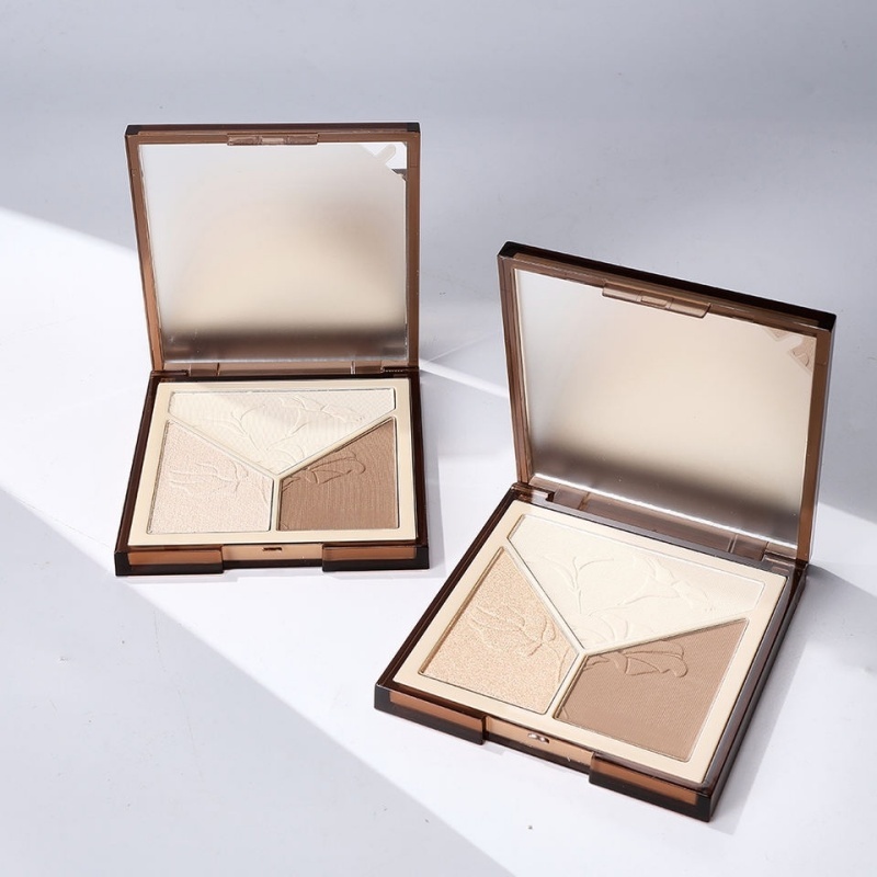 Tri-Color  Highlight Palette,Tri-Color  Highlight Palette 
