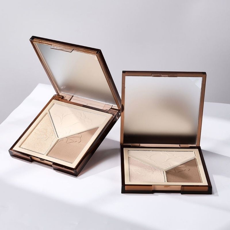 Tri-Color  Highlight Palette,Tri-Color  Highlight Palette 