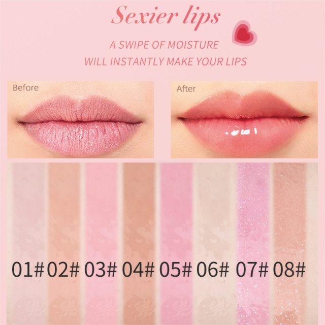 Glossy Multi-Shade Lip Oil,Glossy Multi-Shade Lip Oil 
