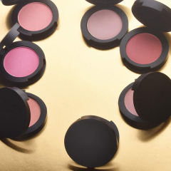 8 Shades Blush On-Face Swatches, RosyHues Multi-Shade Blush Collection, Fine Pigmented Powder, B2B Customizable for Foreign Trade, Ideal for Beauty Wholesale & Procurement