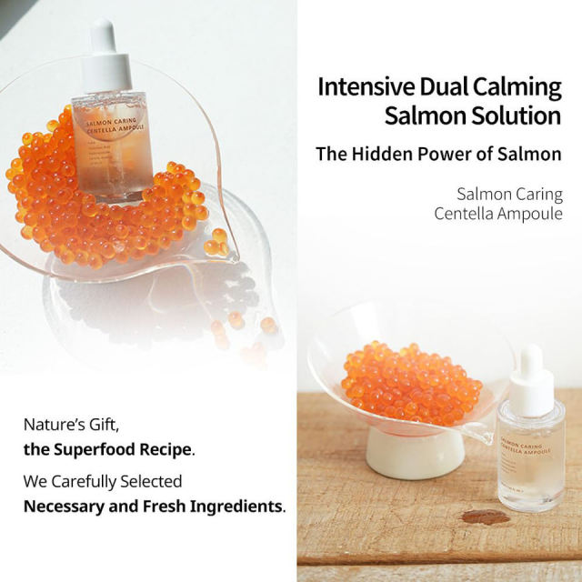 Salmon Caring Centella Ampoule | PDRN B2B Calming Skincare Supply,Salmon Caring Centella Ampoule | PDRN B2B Calming Skincare Supply 