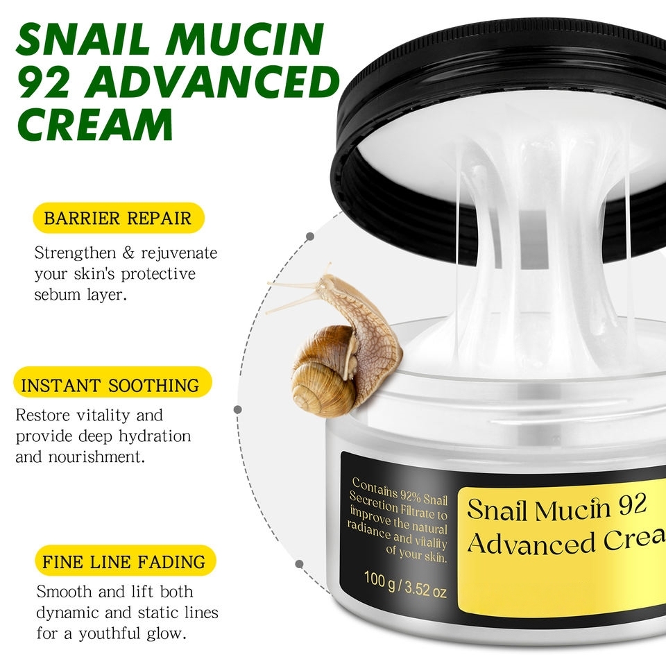 Snail Mucin 92 Advanced Cream Bulk Supplier | Beauty Salon Skin Repair Skincare Wholesaler,Snail Mucin 92 Advanced Cream Bulk Supplier | Beauty Salon Skin Repair Skincare Wholesaler 