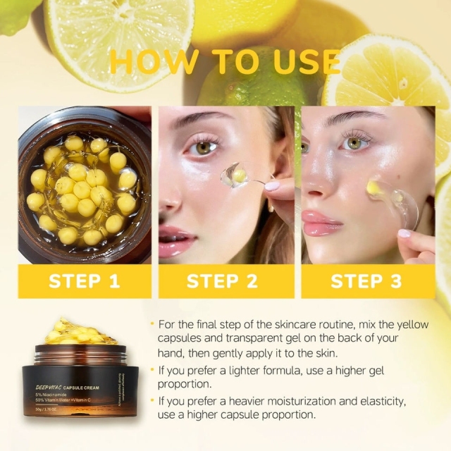 PDRN Deep Vita C Capsule Cream Bulk Supplier | Beauty Salon Vitamin C Brightening Skincare Wholesaler,PDRN Deep Vita C Capsule Cream Bulk Supplier | Beauty Salon Vitamin C Brightening Skincare Wholesaler 