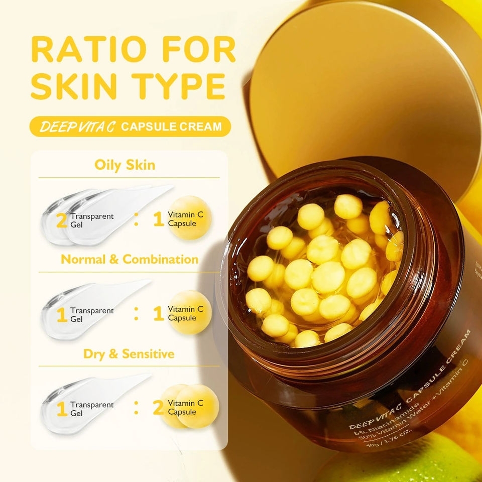 PDRN Deep Vita C Capsule Cream Bulk Supplier | Beauty Salon Vitamin C Brightening Skincare Wholesaler,PDRN Deep Vita C Capsule Cream Bulk Supplier | Beauty Salon Vitamin C Brightening Skincare Wholesaler 