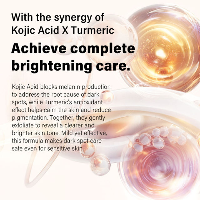 Kojic Acid Turmeric Exfoliating Serum Bulk Supplier | Beauty Salon Brightening & Dark Spot Skincare Wholesaler,Kojic Acid Turmeric Exfoliating Serum Bulk Supplier | Beauty Salon Brightening & Dark Spot Skincare Wholesaler 