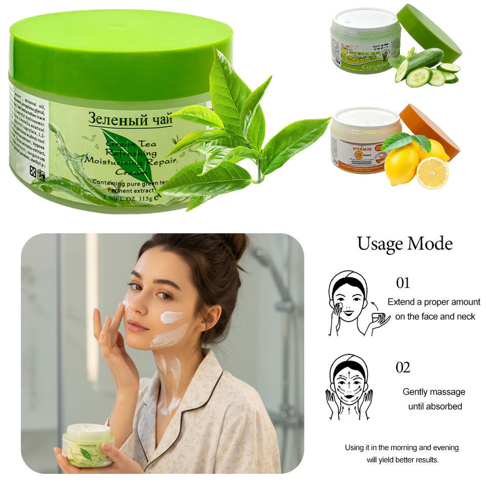 Green Tea Refreshing Moisturising Repair Cream Bulk Supplier | Beauty Salon Soothing Skincare Wholesaler,Green Tea Refreshing Moisturising Repair Cream Bulk Supplier | Beauty Salon Soothing Skincare Wholesaler 
