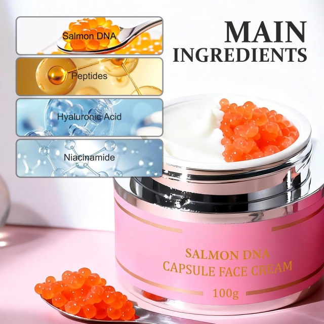 PDRN Salmon DNA Capsule Face Cream Bulk Supplier | Beauty Salon Anti-Aging Skincare Wholesaler,PDRN Salmon DNA Capsule Face Cream Bulk Supplier | Beauty Salon Anti-Aging Skincare Wholesaler 