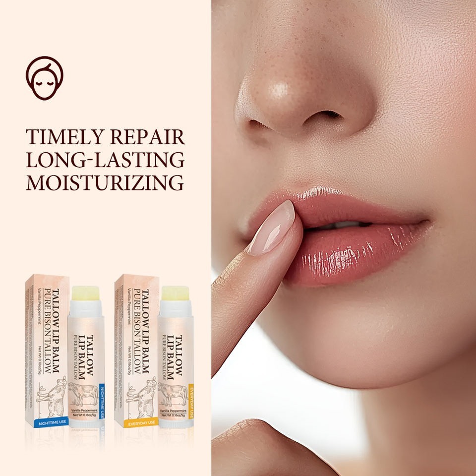 Grass-Fed Tallow Lip Balm - Daily & Nighttime Lip Care Wholesale Supplier,Grass-Fed Tallow Lip Balm - Daily & Nighttime Lip Care Wholesale Supplier 
