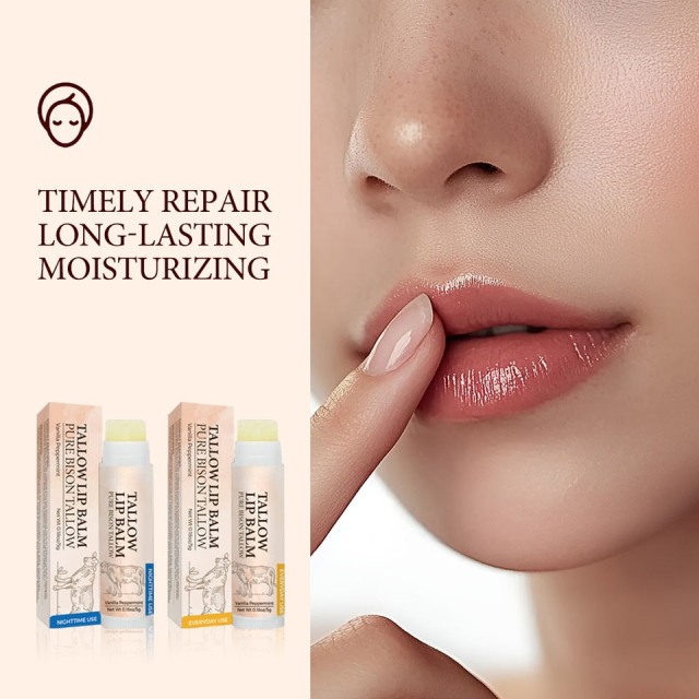 Grass-Fed Tallow Lip Balm - Daily & Nighttime Lip Care Wholesale Supplier,Grass-Fed Tallow Lip Balm - Daily & Nighttime Lip Care Wholesale Supplier 