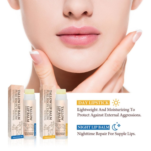 Grass-Fed Tallow Lip Balm - Daily & Nighttime Lip Care Wholesale Supplier,Grass-Fed Tallow Lip Balm - Daily & Nighttime Lip Care Wholesale Supplier 
