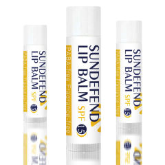 SUNDEFEND SPF15 Lip Balm - Sun Protection Lip Care Wholesale Supplier,SUNDEFEND SPF15 Lip Balm - B2B Bulk Daily Sun Protection Lip Care Wholesale Supplier 