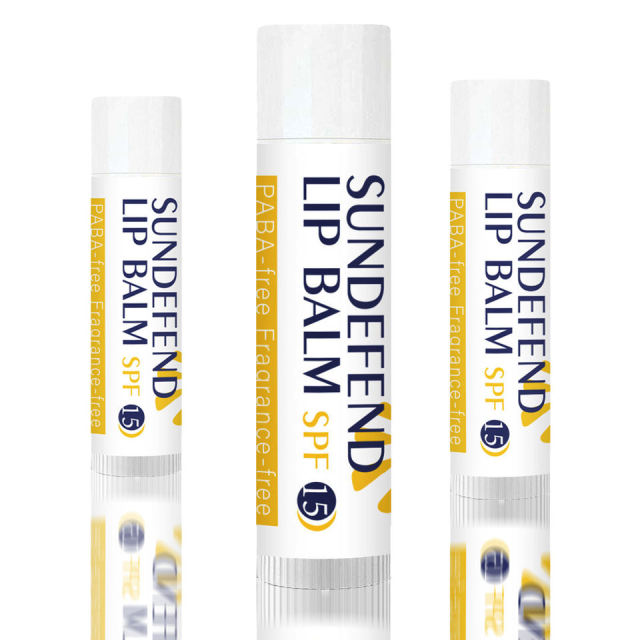 SUNDEFEND SPF15 Lip Balm - Sun Protection Lip Care Wholesale Supplier,SUNDEFEND SPF15 Lip Balm - B2B Bulk Daily Sun Protection Lip Care Wholesale Supplier 