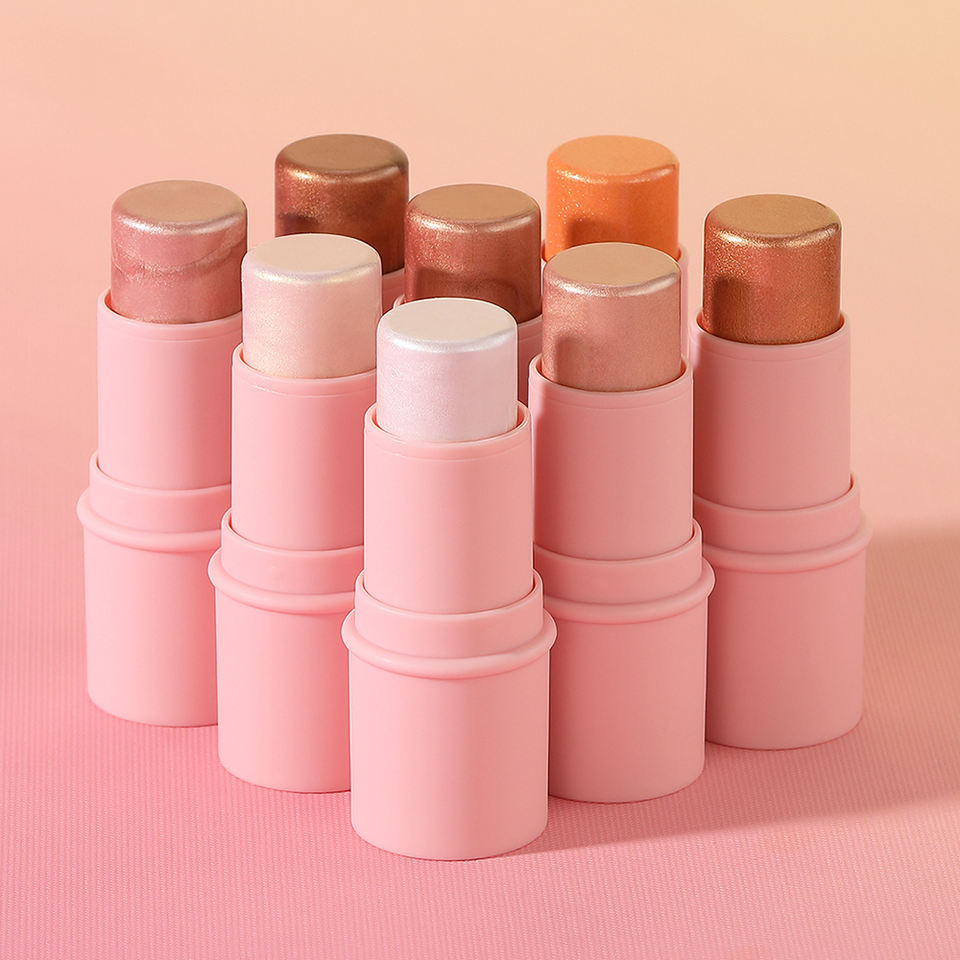 Dewy Satin Multi-Shade Highlighter Stick - Custom Logo Makeup Wholesale Supplier,Dewy Satin Multi-Shade Highlighter Stick - Custom Logo Makeup Wholesale Supplier 
