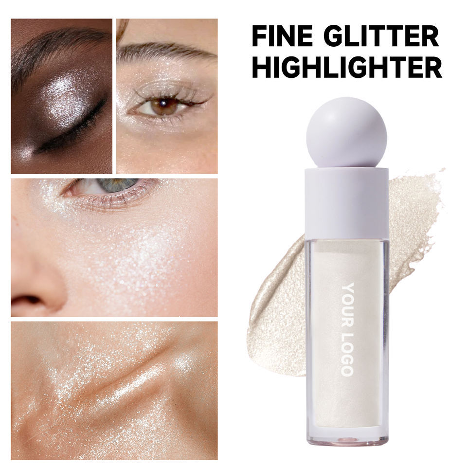 Fine Glitter Highlighter Liquid - Custom Logo Makeup Wholesale Supplier,Fine Glitter Highlighter Liquid - Custom Logo Makeup Wholesale Supplier 