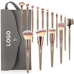 Soft Bristle Makeup Brush Set – Custom Logo Cosmetic Brush Kit with Storage Case,Soft Bristle Makeup Brush Set – Custom Logo Cosmetic Brush Kit with Storage Case 