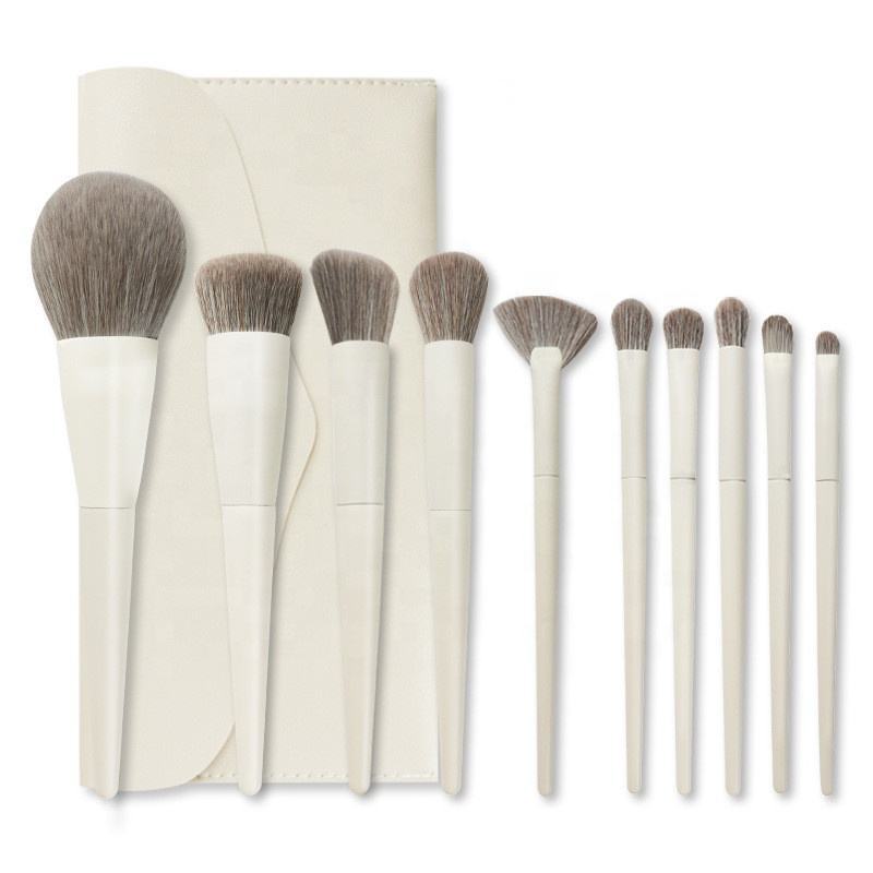 Minimalist Makeup Brush Set – Custom Logo Cosmetic Kit with Storage Pouch & Gift Box,Minimalist Makeup Brush Set – Custom Logo Cosmetic Kit with Storage Pouch & Gift Box 