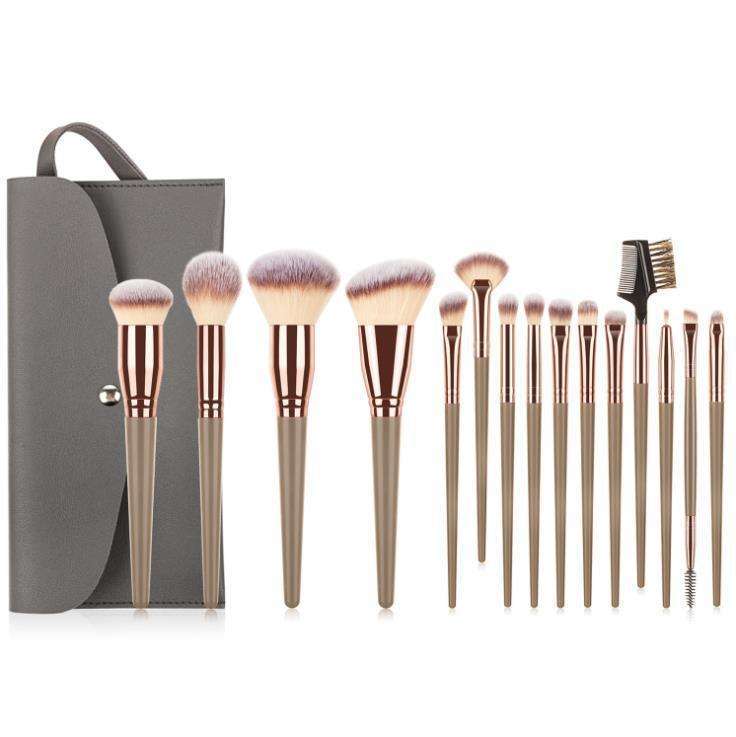 Soft Bristle Makeup Brush Set – Custom Logo Cosmetic Brush Kit with Storage Case,Soft Bristle Makeup Brush Set – Custom Logo Cosmetic Brush Kit with Storage Case 